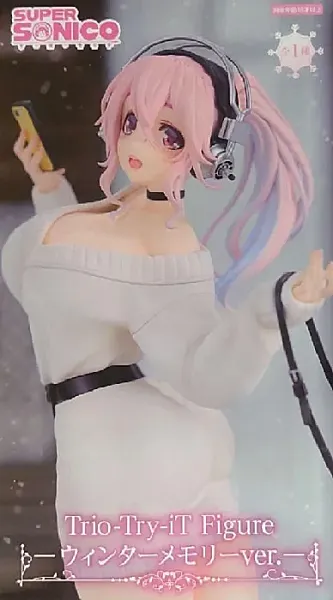 SUPER SONICO TRIO-TRY IT PVC STATUE WINTER MEMORY VER. 21 CM